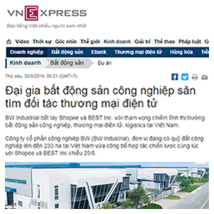 Đại gia bất động sản công nghiệp săn tìm đối tác thương mại điện tử