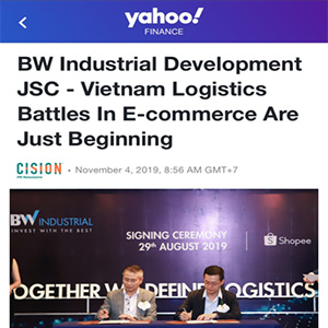 BW INDUSTRIAL DEVELOPMENT JSC - VIETNAM LOGISTICS BATTLES IN E-COMMERCE ARE JUST BEGINNING