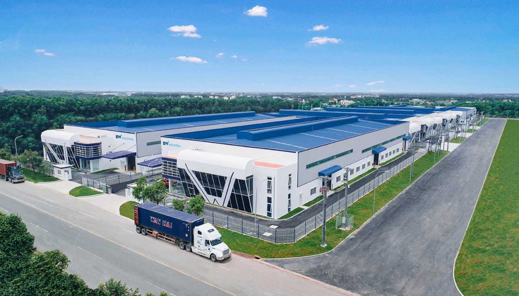 Factory for rent in Vietnam and warehouse in Vietnam are BW's key service